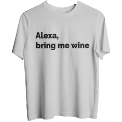 Camiseta Adega - Alexa, bring me wine
