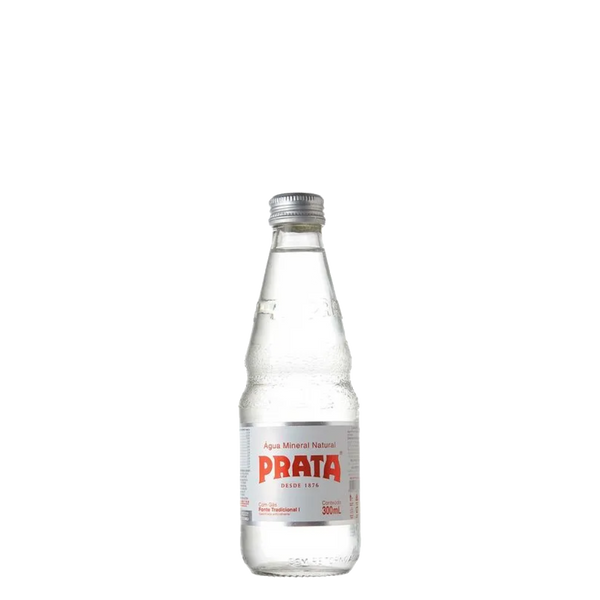 Água Mineral com Gás Prata Pilfer Vidro 300ml