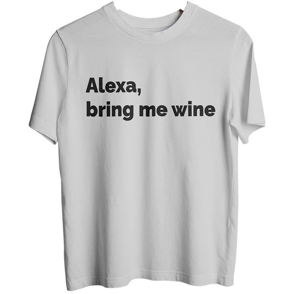 Camiseta Adega - Alexa, bring me wine