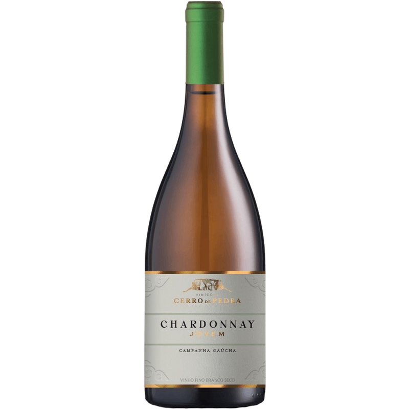 Vinho Vinícola Cerro de Pedra Branco Seco Brasil Jovem Chardonnay 2025 750ml