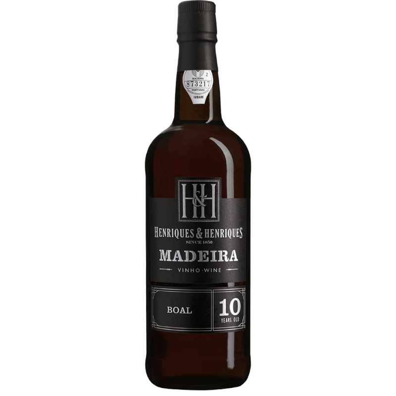Vinho Henriques & Henriques Tinto Seco Portugal Madeira 10 Years Old Bual 500ml