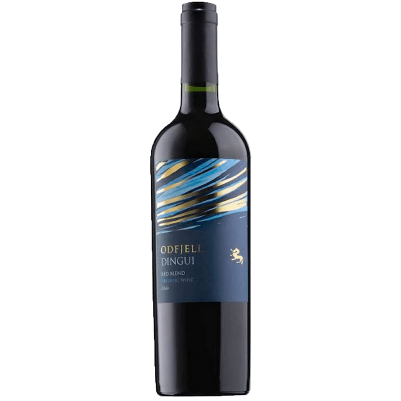 Vinho Odfjell Tinto Seco Chile Dingui Red Orgânico Blend 2021 750ml