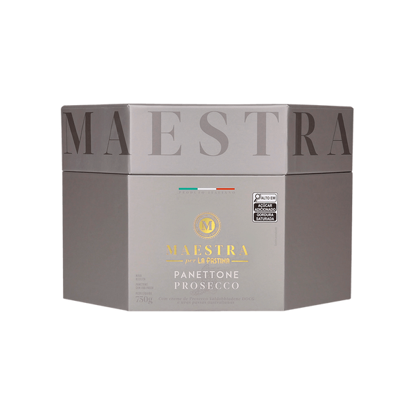 Panettone Prosecco C/Uva Passa 750g Maestra Per La Pastina