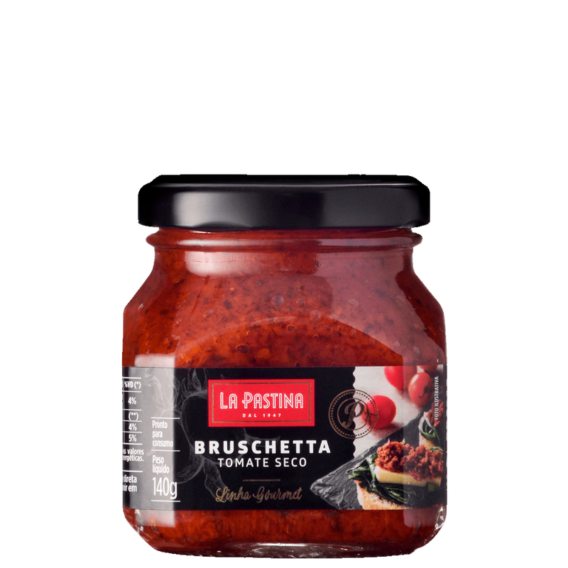 Bruschetta De Tomate Seco Gourmet 140G La Pastina