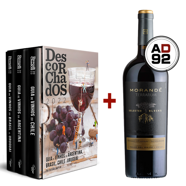 Pack Especial - Guia Descorchados 2022 + Morandé Terrarum Selected Blocks Syrah Cabernet Sauvignon 2019