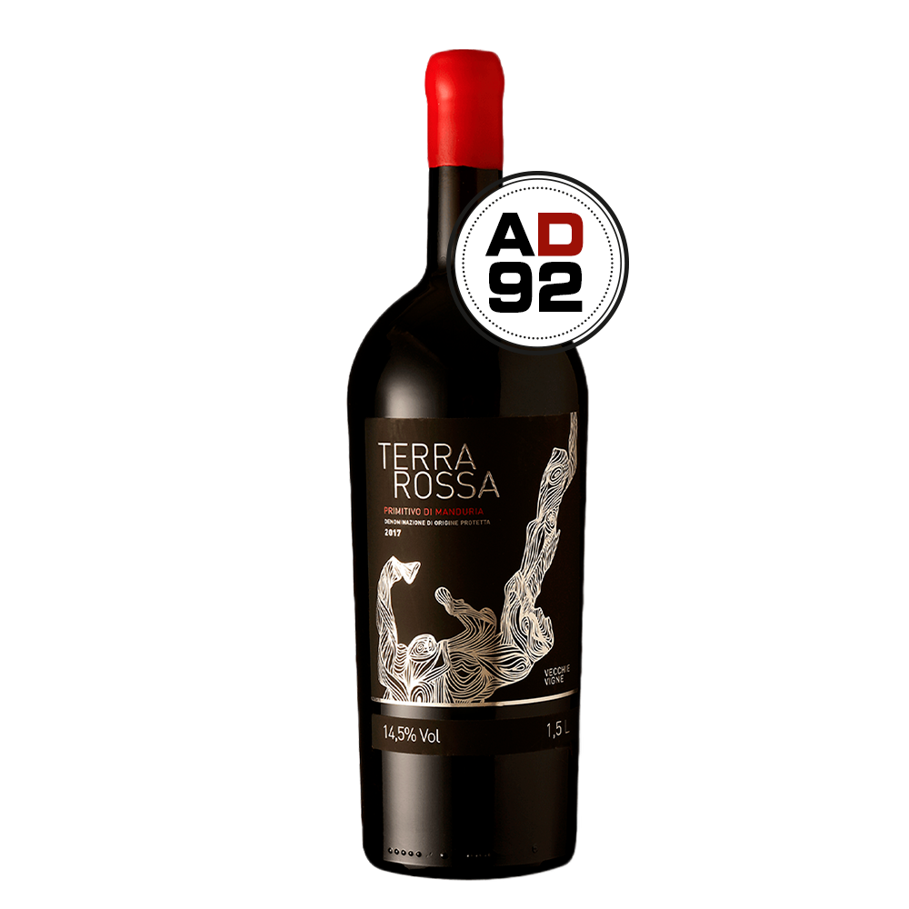 Terra Rossa Primitivo di Manduria 2017 (1500 ml) – ADEGA ONLINE