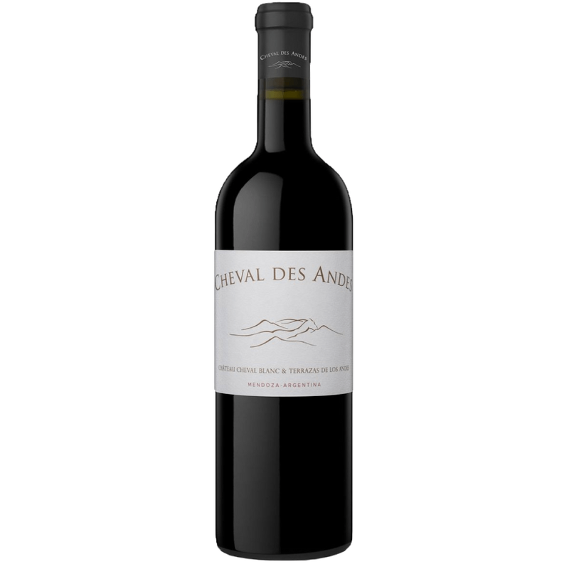 Vinho Château Cheval Blanc Tinto Seco Argentina Cheval Des Andes Cabernet Sauvignon, Malbec 2021 750ml