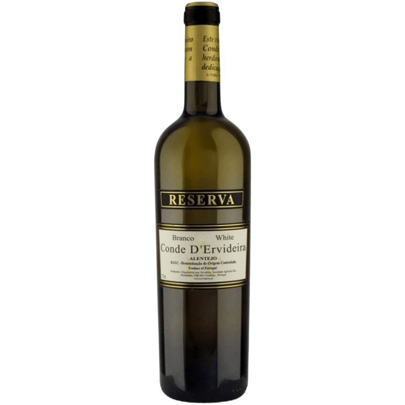 Vinho Ervideira Branco Seco Portugal Conde D'ervideira Reserva Antão Vaz 2022 750ml