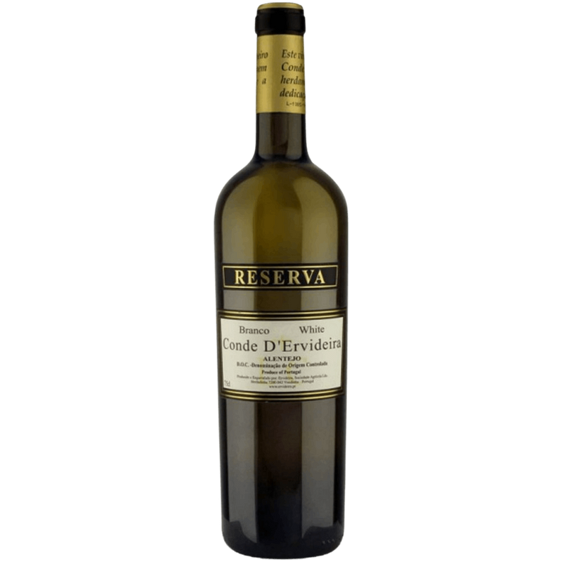 Vinho Ervideira Branco Seco Portugal Conde D'ervideira Reserva Antão Vaz 2020 750ml