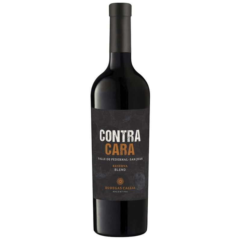 Vinho Bodegas Callia Tinto Seco Argentina Contra Cara Reserva Cabernet Sauvignon, Malbec 2022 750ml