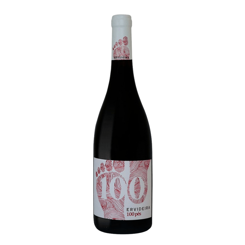 Vinho Ervideira Tinto Seco Portugal 100 Pés Blend 2020 750ml