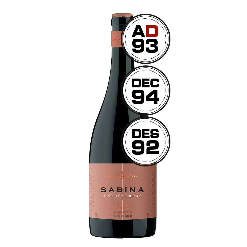 Sacramentos Vinifer Sabina Entre Serras Syrah 2024 – ADEGA ONLINE