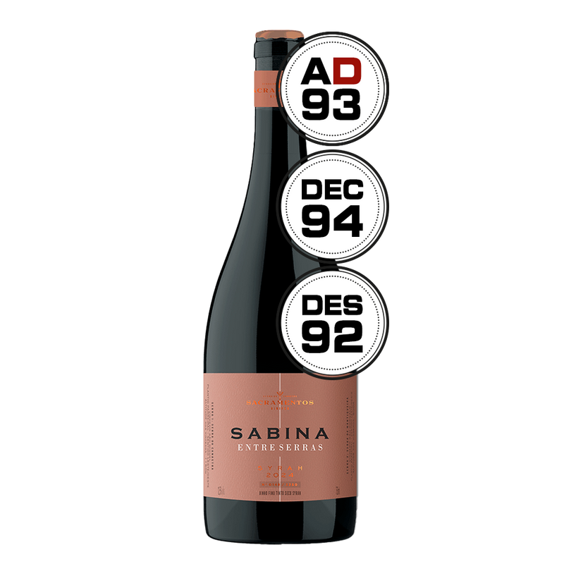 Sacramentos Vinifer Sabina Entre Serras Syrah 2024