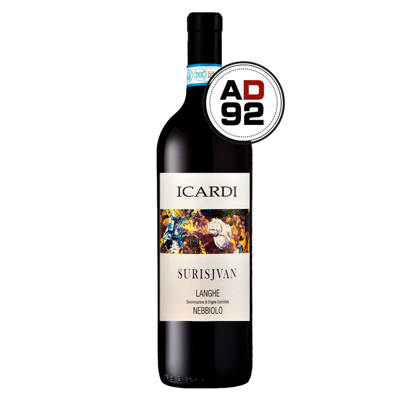 Vinho Icardi Tinto Seco Itália Surisjvan D.o.c Nebbiolo 750ml