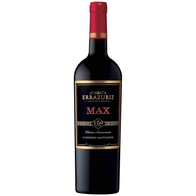 Vinho Errazuriz Tinto Seco Chile Mas 150 Anos Cabernet Sauvignon 2021 750ml