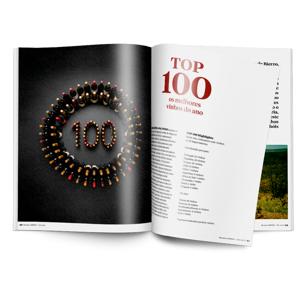 Assinatura Revista ADEGA Impressa - 1 ano - Assine e Ganhe um ADEGA Brasil Guia de Vinhos 2024 + Marcador de Taças