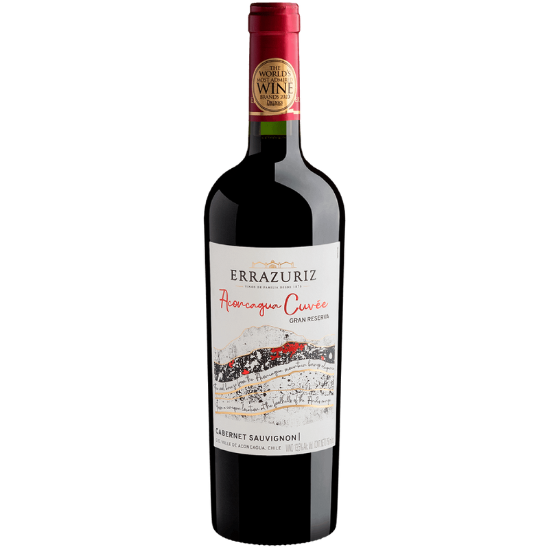 Vinho Errazuriz Tinto Seco Chile Aconcagua Cuvée Gran Reserva Cabernet Sauvignon 2022 750ml
