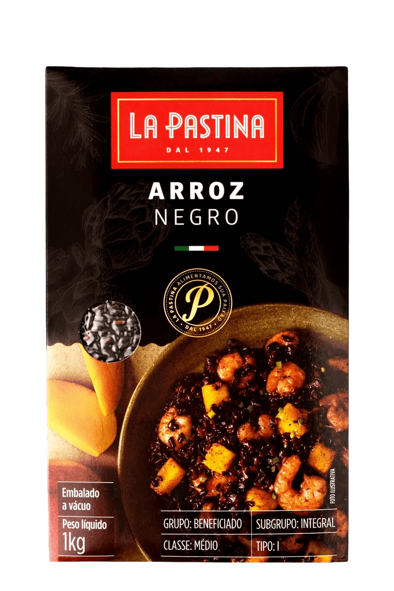 Arroz Negro Italiano 1Kg La Pastina