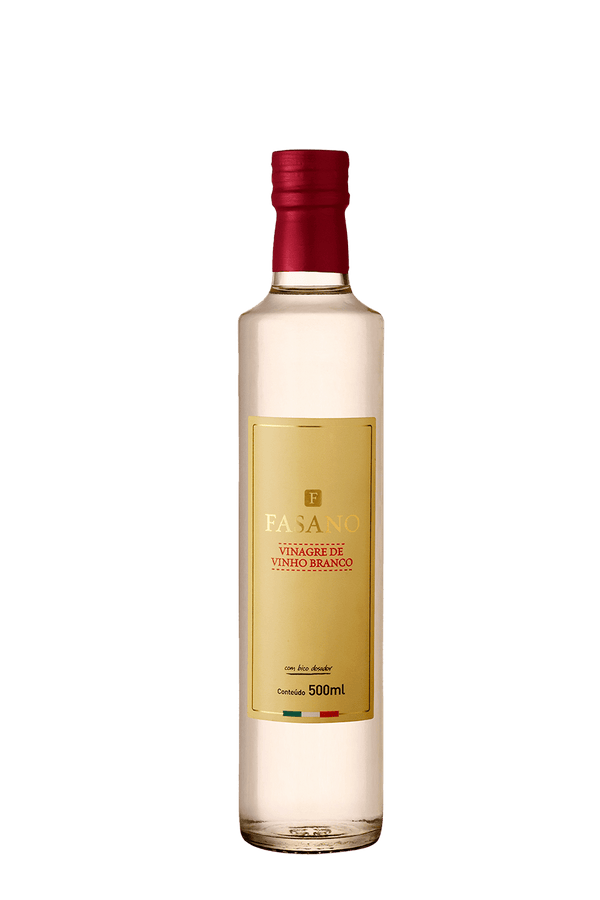 Vinagre De Vinho Branco 500Ml Fasano