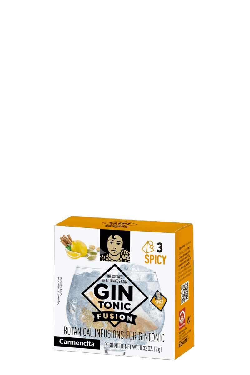 Sachê Spicy para Infusão de Gin Tônica 9G Carmencita
