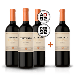 Trivento Golden Reserve Malbec 2017 - Compre 3 Leve 4