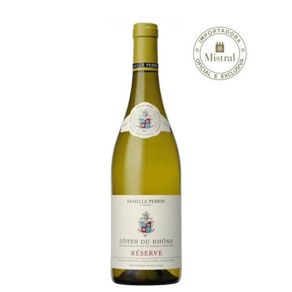 Vinho Famille Perrin Côtes-du-Rhône AOC Réserve Blanc 2021 (Famille Perrin) 750ml